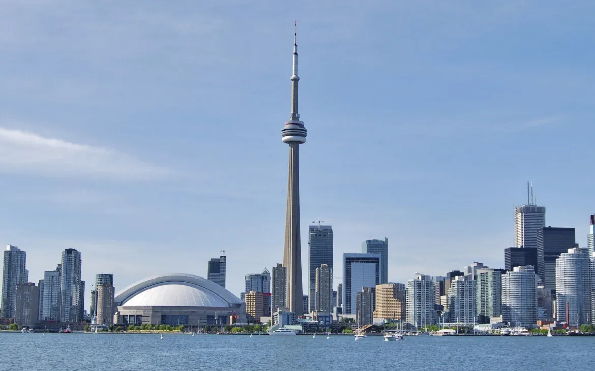 Skyline von Toronto mit CN Tower
